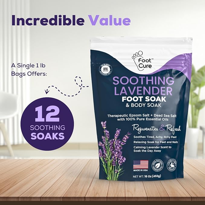 FOOT CURE Soothing Lavender Foot Spa - Image 3