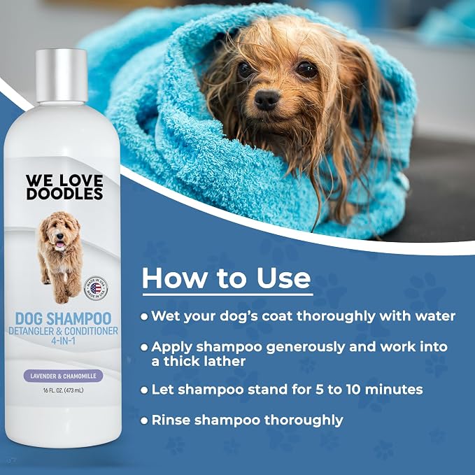 Dog Shampoo, Conditioner & Detangler - Image 4