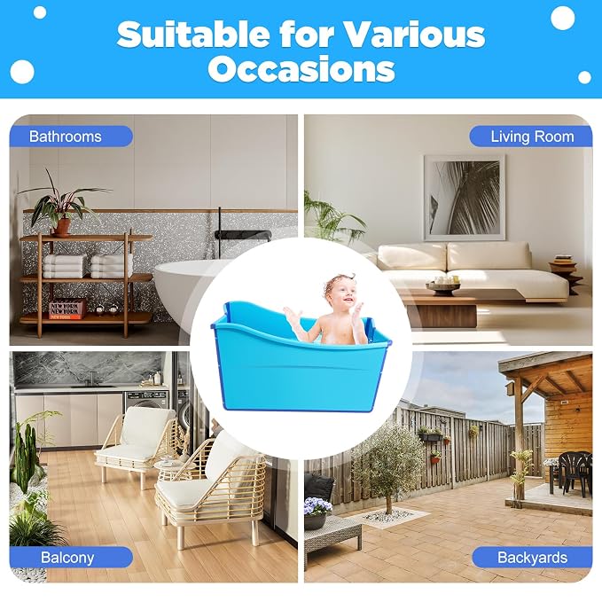 Large Size Portable Ice Bath Tub, Both at Home and On The Go - Image 5