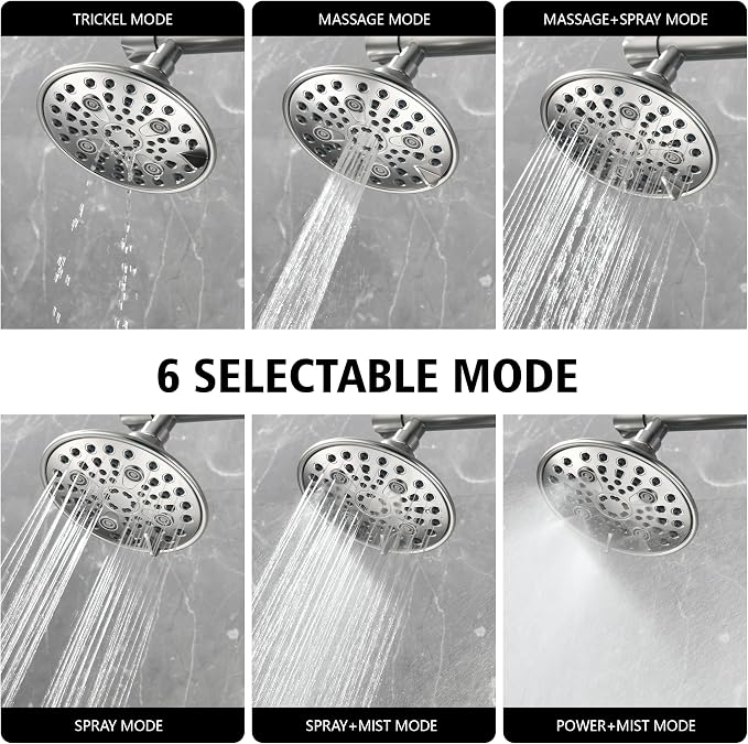 sumerain Dual Shower Head Combo Set - Image 3