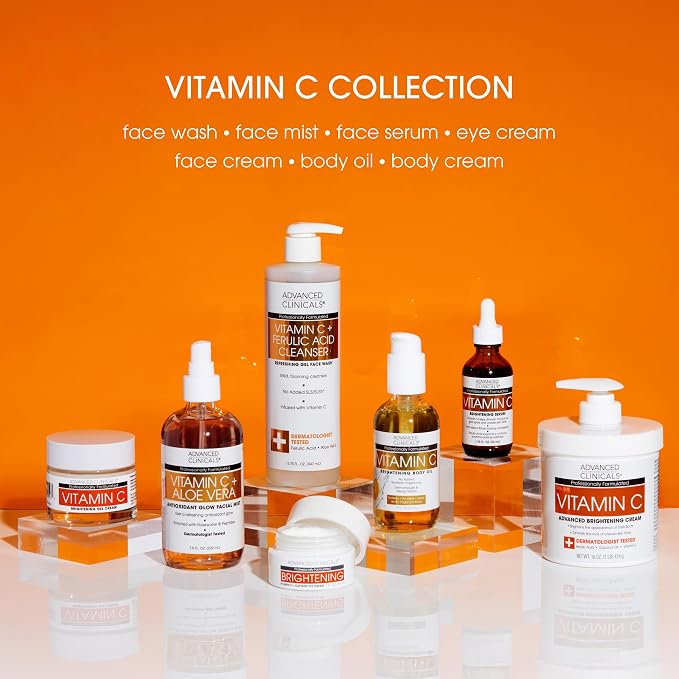Advanced Clinicals Vitamin C Brightening Body Oil - Image 8