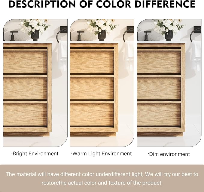 WELLFOR 60" Bathroom Vanity - Image 7
