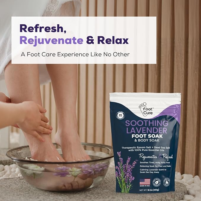 FOOT CURE Soothing Lavender Foot Spa - Image 9
