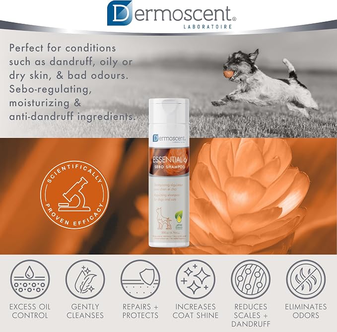 Essential 6 Sebo Shampoo for Dogs, Cats & Pets | 100% Natural, Soap-Free Formula - Image 9