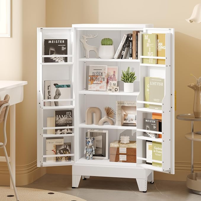 Metal Kitchen Pantry Cabinet, Storage Cabinets - Image 8