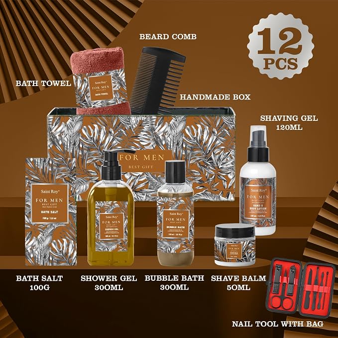 Christmas Spa Gift Basket, Bath Spa Kit - Image 2