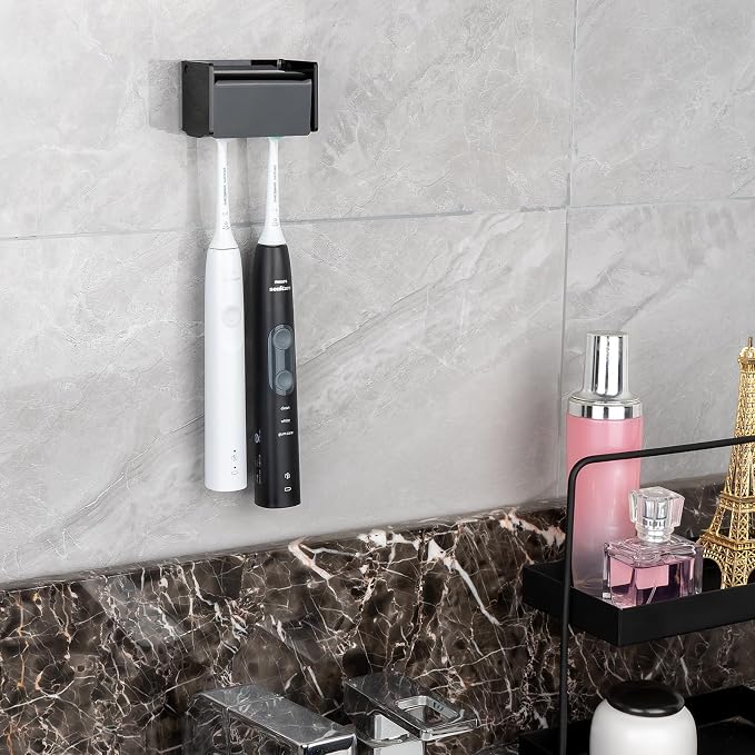 2 Pack Toothbrush Holder Wall Mounted - Image 6