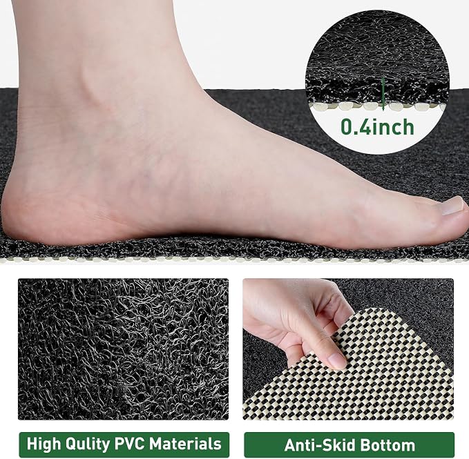 Shower Mat Non Slip, 27 x 27 Inch Extra Large Bath Mat - Image 3