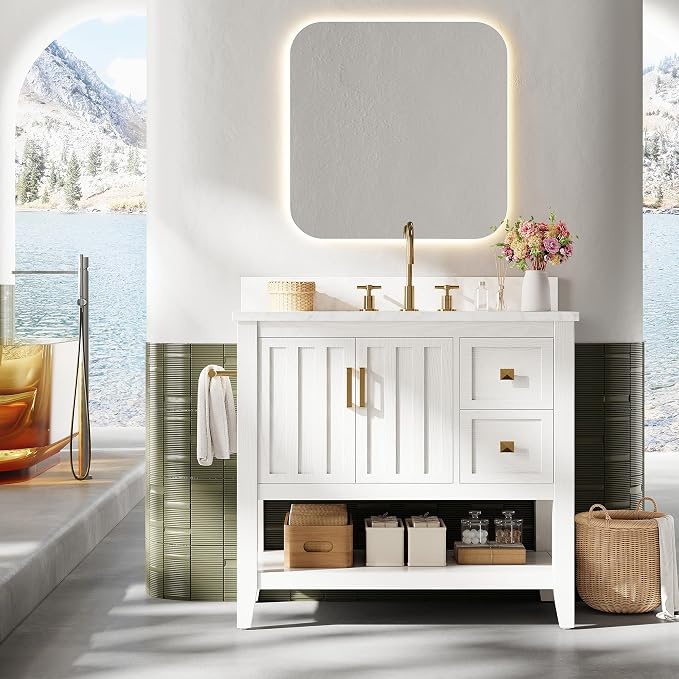 IRONCK 30" Bathroom Vanity - Image 9