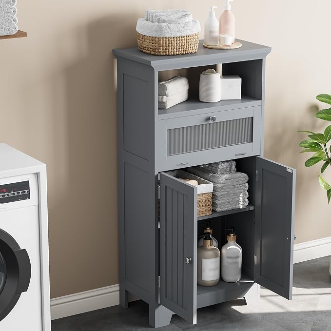 ChooChoo Bathroom Floor Storage Cabinet - Image 5
