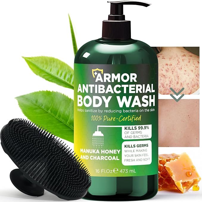 Antibacterial Body Wash | Antifungal Soap by TerramedJustThinkComfort