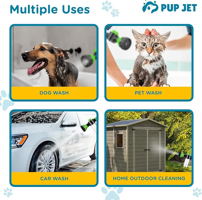 The Original Pup Jet Dog Washing Hose Attachment - Image 4