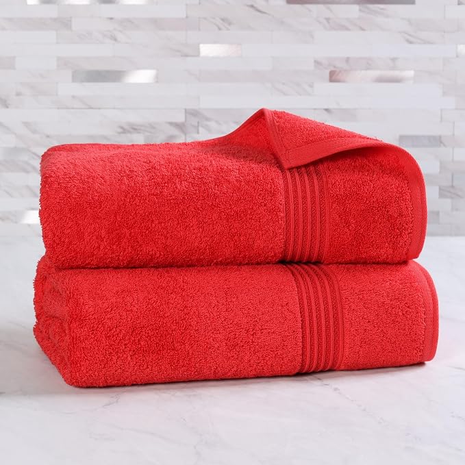 Superior Egyptian Cotton Bath Sheet Set, Oversized Towels by SUPERIOR