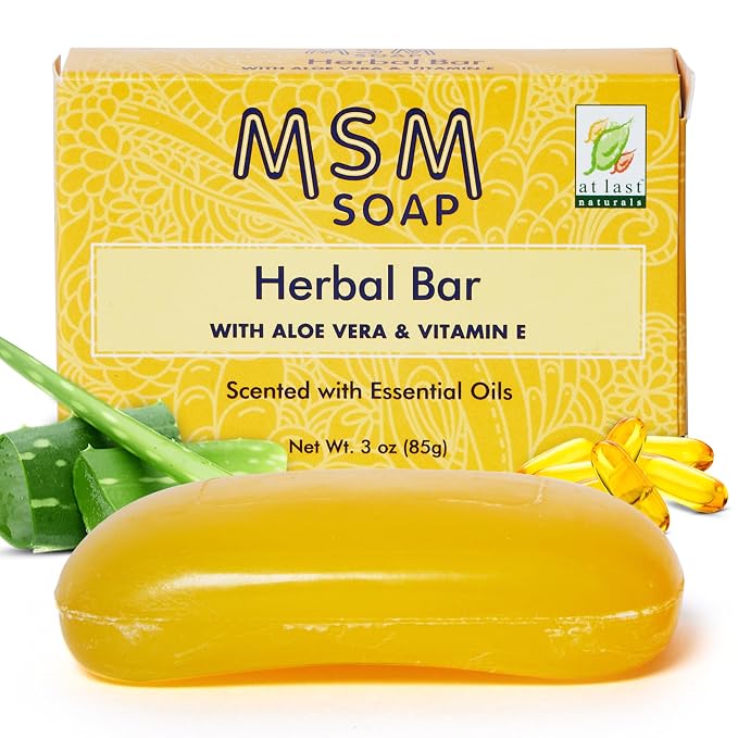 At Last Naturals MSM Soap Bar Body Soap by AtLastNaturals