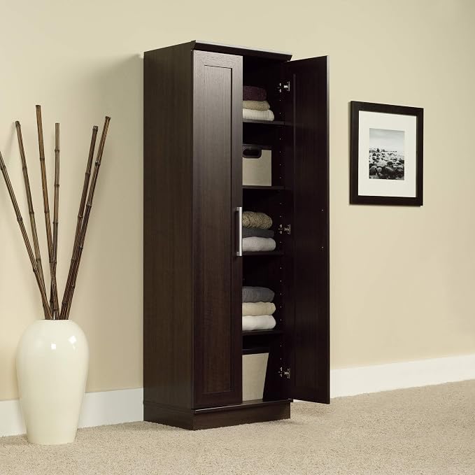 Sauder HomePlus Storage Cabinet/ Pantry cabinets, Dakota Oak finish - Image 5