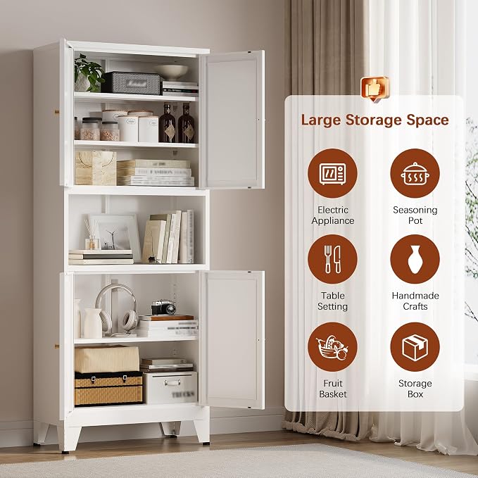 Metal Storage Cabinet, Home Office - Image 4