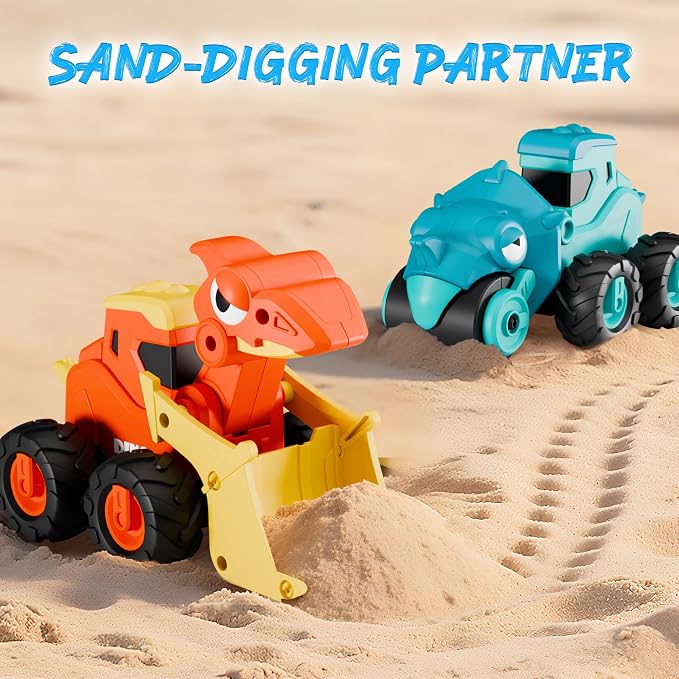 iPlay, iLearn Dinosaur Truck Toys - Image 3