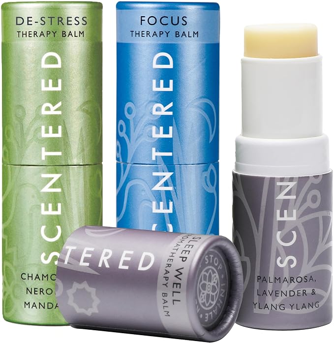 Scentered Aromatherapy Balm Gift Set by Scentered