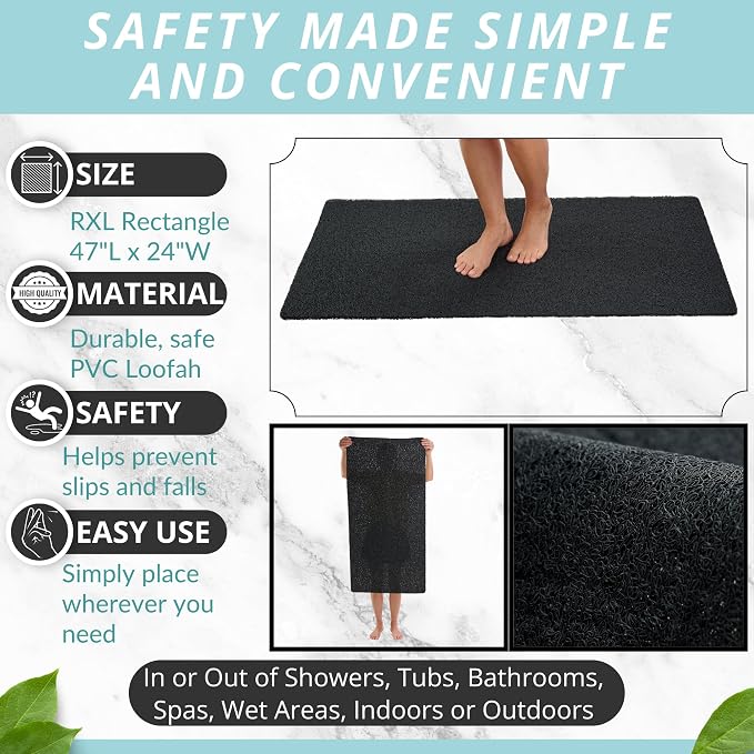 Soft Shower Mat Non Slip - Image 3