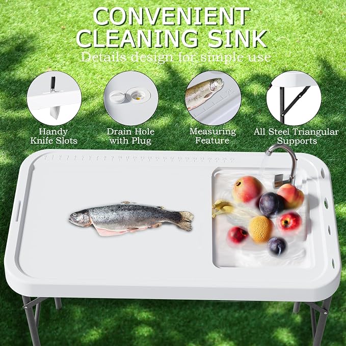 Folding Fish Cleaning Table - Image 4
