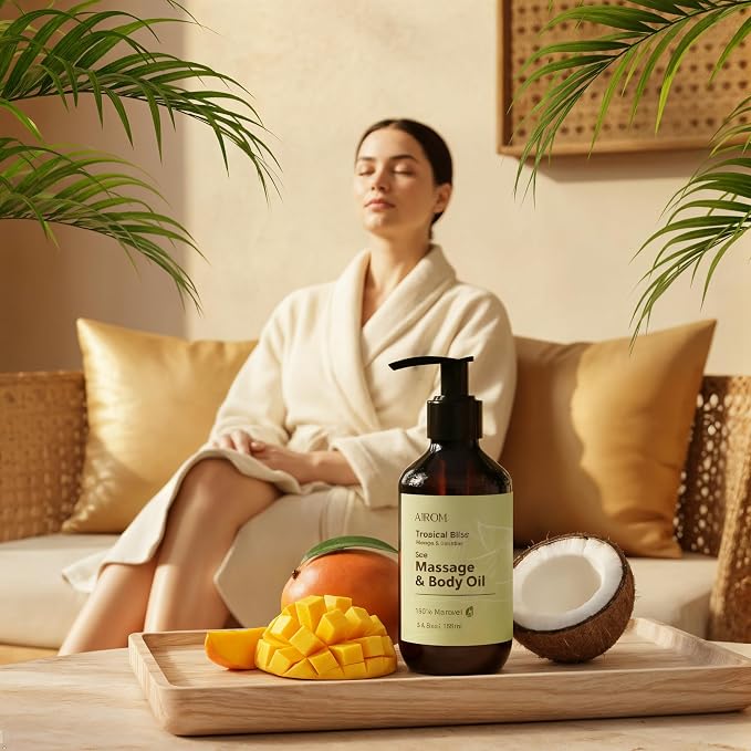 AiROM Mango & Coconut Massage Oil - Image 5