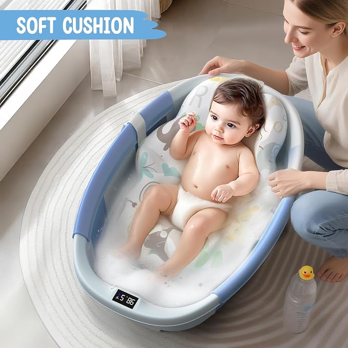 Collapsible Baby Bathtub, 3s to Install, Baby Bath Tub - Image 5