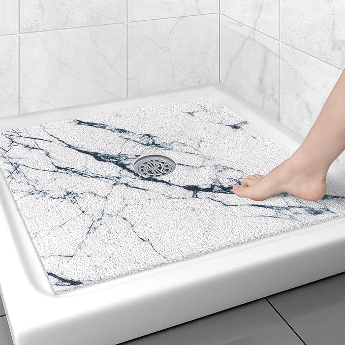 Square Shower Mat Non Slip: 31x31 Inch Shower Floor Mat by Unknown
