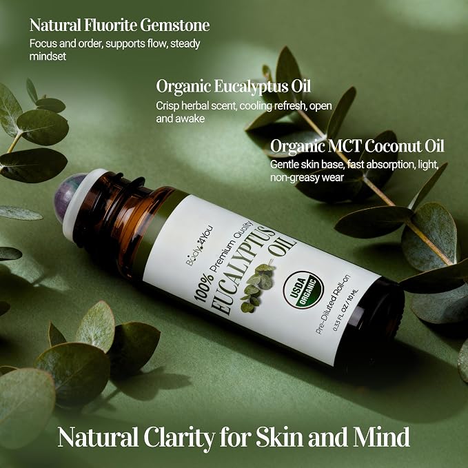 BodyJ4You Eucalyptus Essential Oil Roll On - Image 6