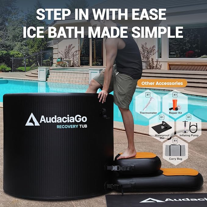 XXL Ice Bath Tub for Athletes, Compatible - Image 5
