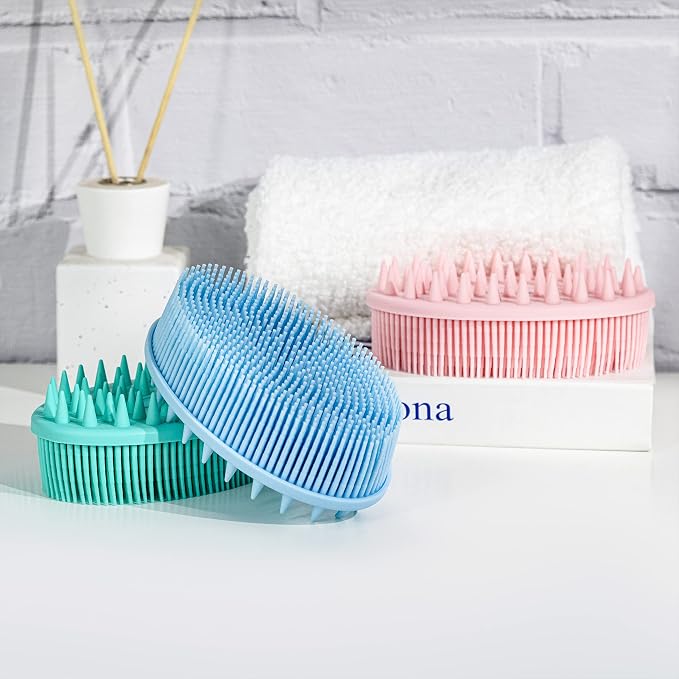 Premium Sensory Brush for Kids or Autism, Soft Silicone Body Scrubber, 2 in 1 - Image 9