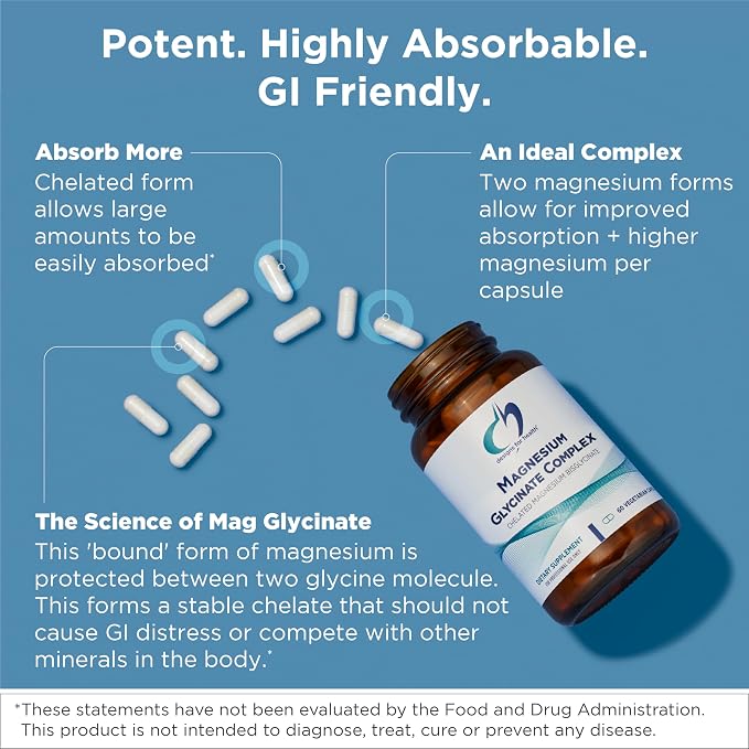 Designs for Health Magnesium Glycinate Complex - Image 3