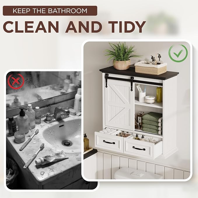 Bathroom Wall Storage Cabinet - Image 5