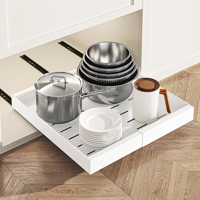 LEGUANG Expandable Pull-Out Cabinet Organizers by LEGUANG