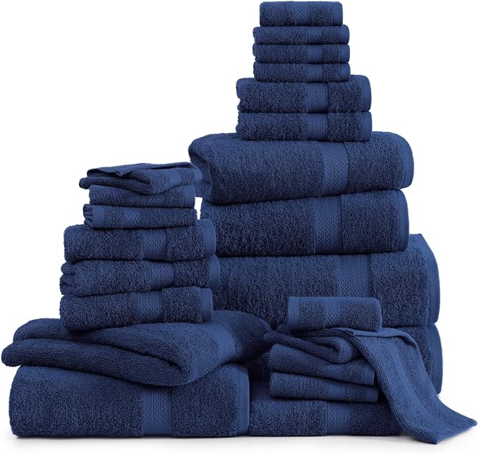 LANE LINEN 24 PCs Bath Towel Set by LaneLinen