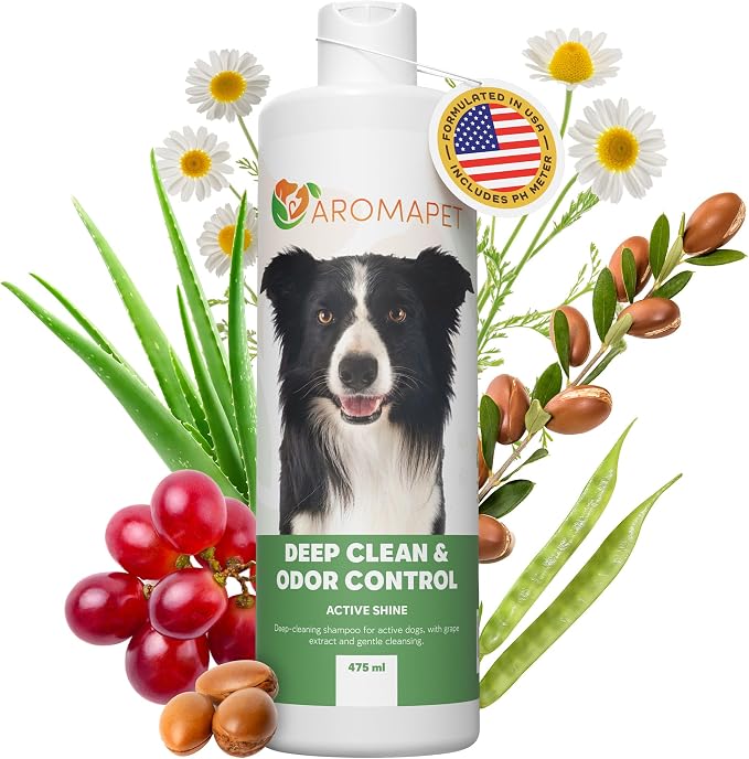 Sensitive Care -Tangle-Free-Silky Shine Softening and detangling Shampoo by AROMAPET