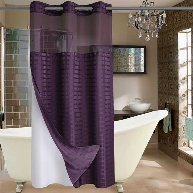Conbo Mio Stall No Hook Shower Curtain by ConboMio