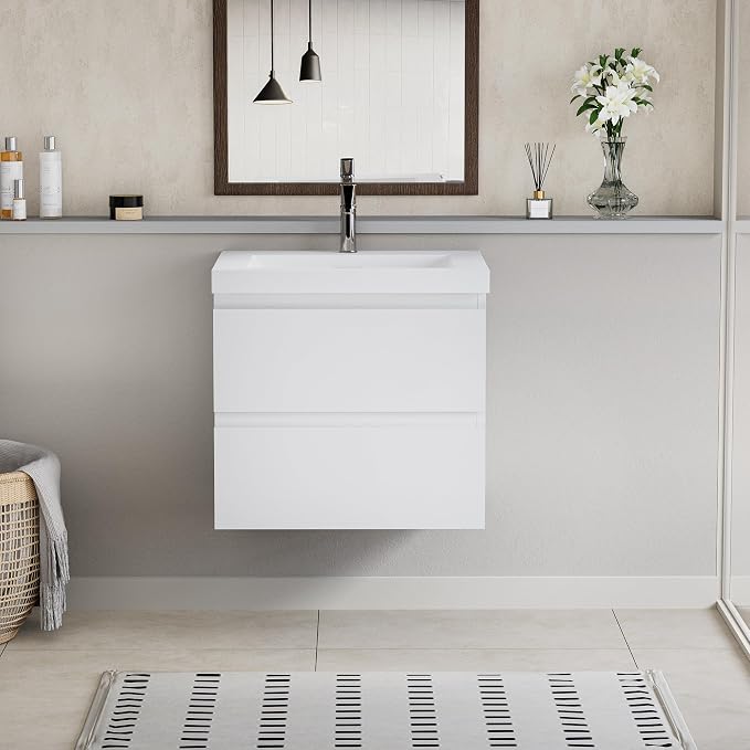 24" Floating Bathroom Vanity by Unknown
