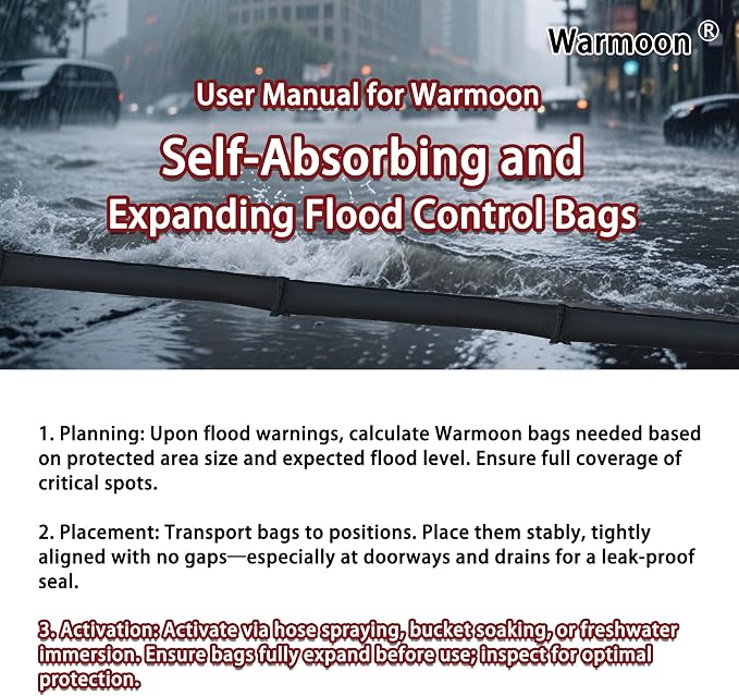 Self-Absorbing Reusable Flood Bags - Image 5