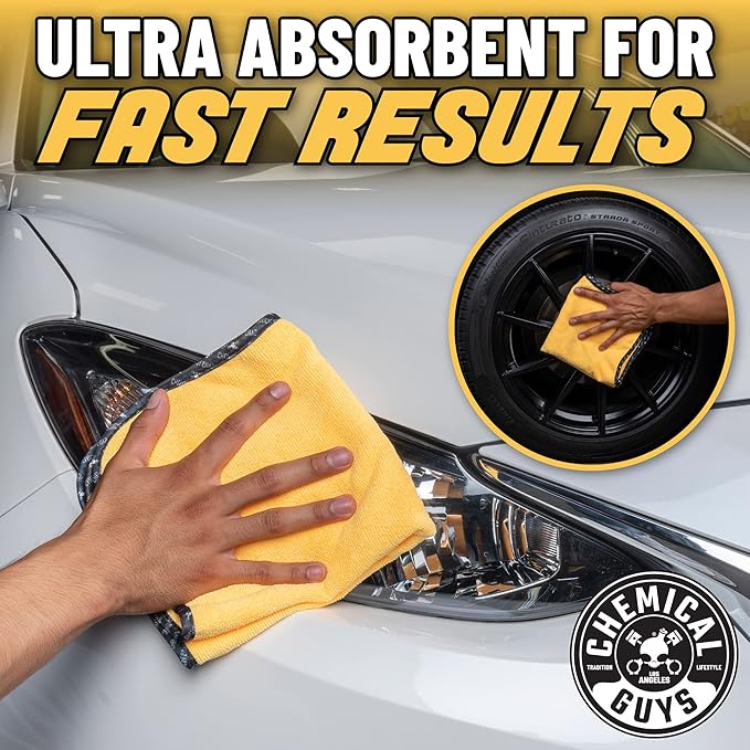 Chemical Guys ‎MIC721 Miracle Dryer Microfiber Drying Towel - Image 6