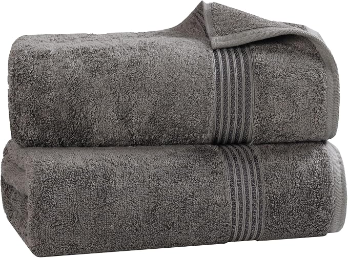 Superior Egyptian Cotton Bath Sheet Set, Oversized Towels - Image 2
