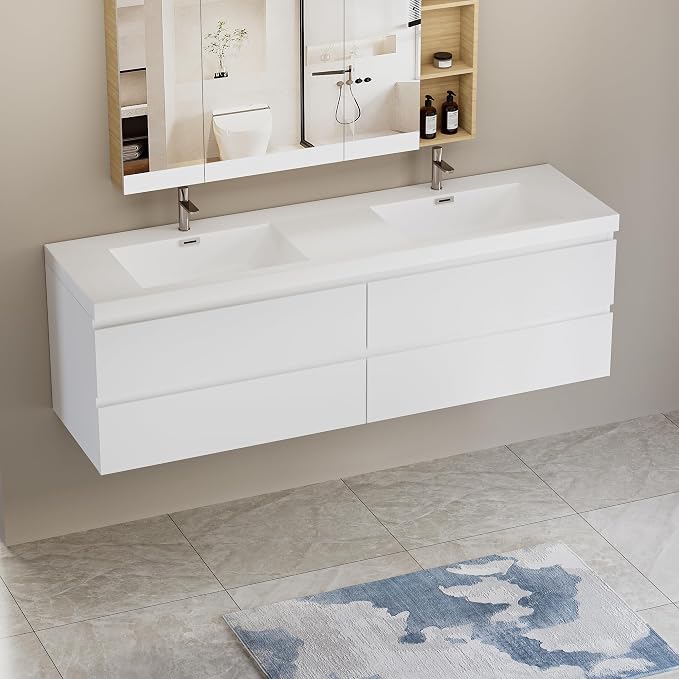 72" Floating Bathroom Vanity - Image 8
