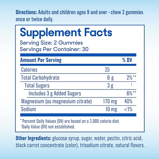 SlowMag Magnesium Citrate Gummies - Image 3