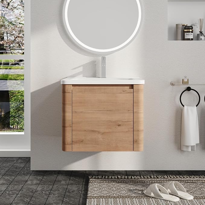 24 Inch Wall-Mounted Vanity by Malwee-SweetStar