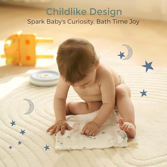 Momcozy Soft & Absorbent Baby Washcloths - Image 6