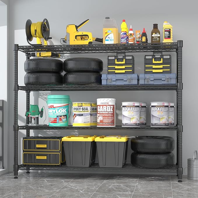 Homdox Heavy Duty Metal Shelves - Image 2