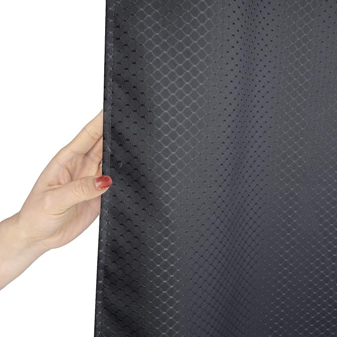 AooHome Waffle Weave Patttern Polyester Shower Curtain - Image 4