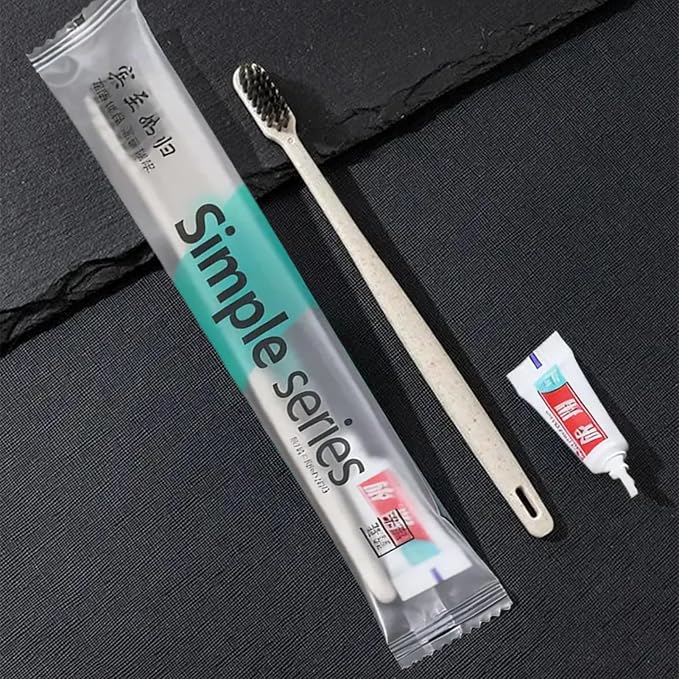 Travel Toothbrush – 20 Pieces Brushing Tool, Compact Cleaning Set | Dispsable - Image 3