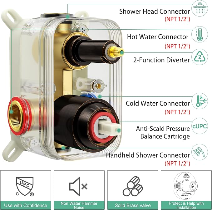 SR SUN RISE Shower Faucet - Image 6