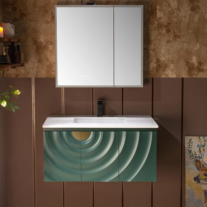 Woodbridge 36"x22" Wall Mounted Vanity - Image 5