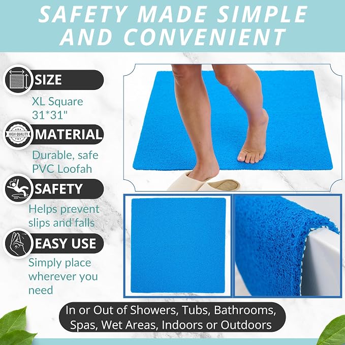Square Shower Mat - Image 3